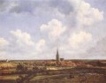 Landscape With Church And Village Jacob Isaakszoon van Ruisdael